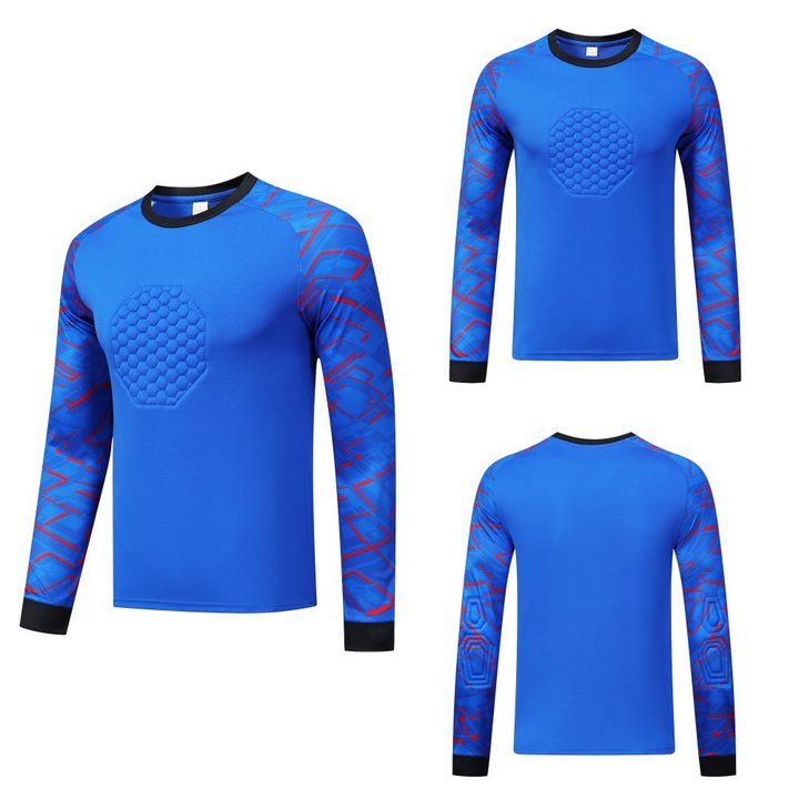 Long Sleeve Goalkeeper Soccer Jersey – COMBO 6