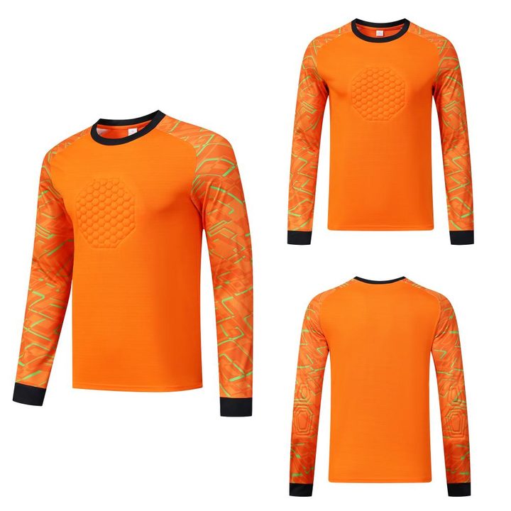Long Sleeve Goalkeeper Soccer Jersey – COMBO 7