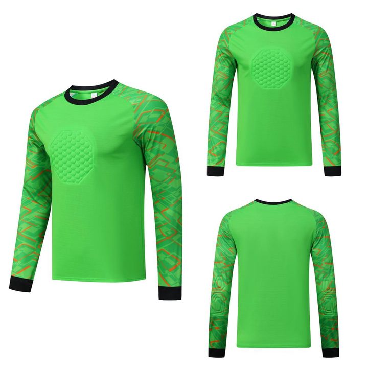 Long Sleeve Goalkeeper Soccer Jersey – COMBO 4