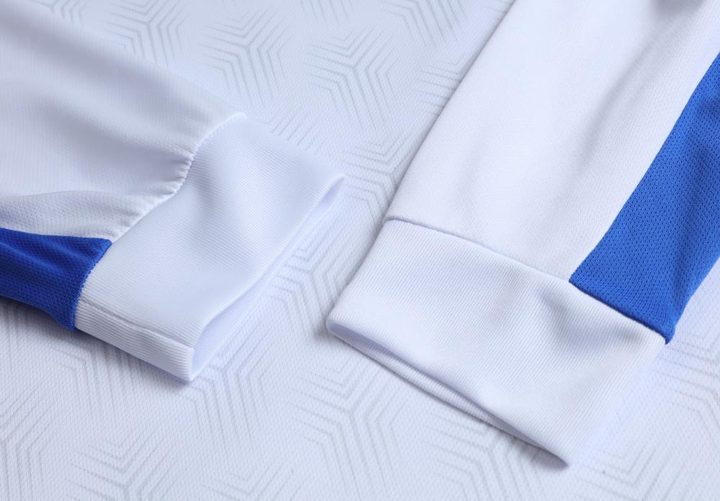 قميص كرة قدم بـأكمام طويلة ياقة مرتفعة خطوط – DETAIL 3