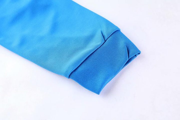 Camiseta de fútbol de manga larga con cuello redondo con degradado – DETAIL 2