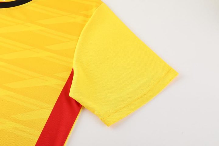 Maglia da calcio a maniche corte con scollo a V con righe – DETAIL 2