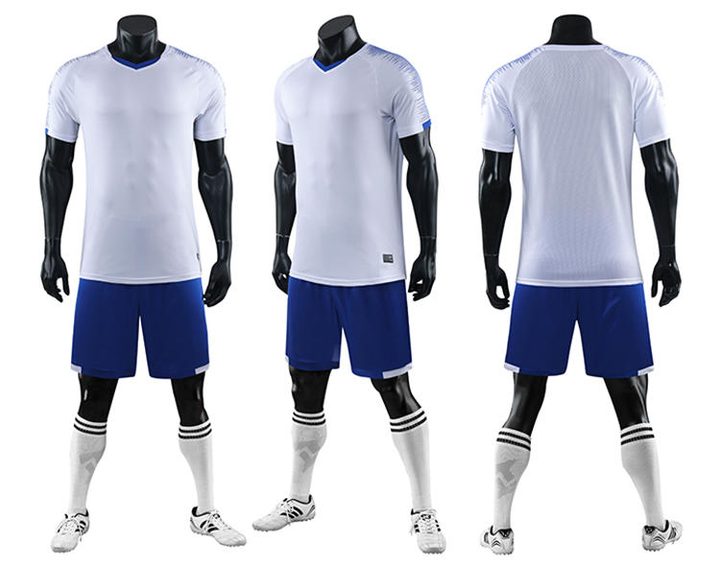 V-neck Short Sleeve Striped Soccer Jersey – COMBO 6