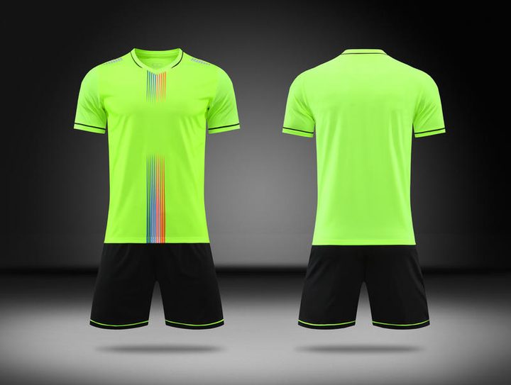 Maglia da calcio a maniche corte con girocollo con sfumatura – COMBO 6