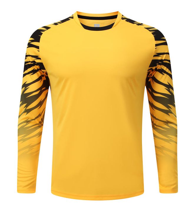 Long Sleeve Goalkeeper Soccer Jersey – FRONT 2