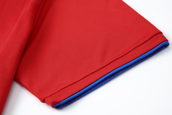 Tricou de fotbal, cu mânecă scurtă, cu decolteu în V – DETAIL 3