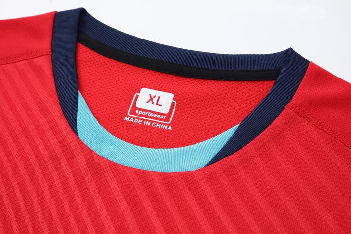 Maglia da calcio a maniche corte con girocollo con righe – DETAIL 3