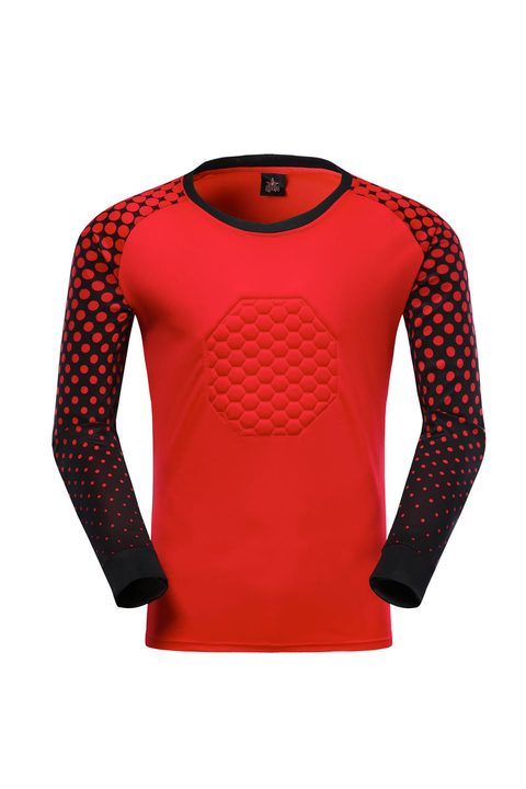 Long Sleeve Goalkeeper Soccer Jersey – FRONT 3
