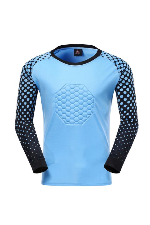 Long Sleeve Goalkeeper Soccer Jersey – FRONT 5