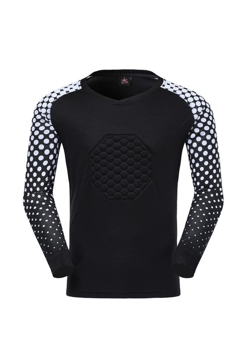 Long Sleeve Goalkeeper Soccer Jersey – FRONT 7