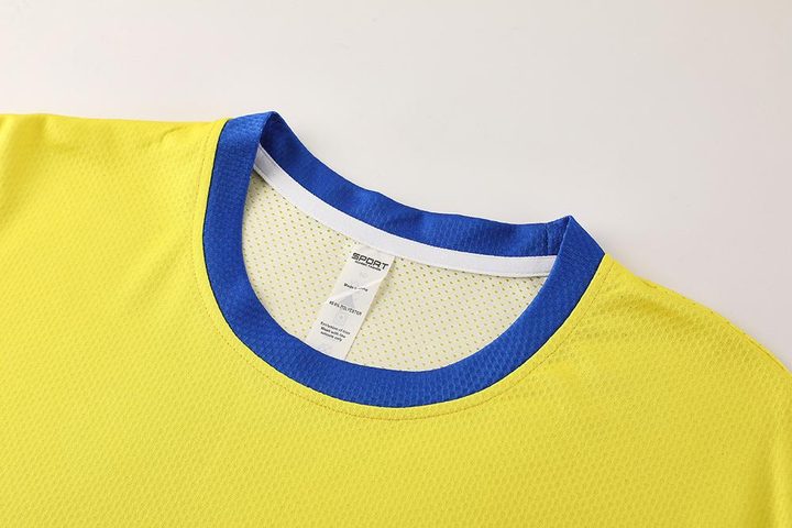 Maglia da calcio a maniche corte con girocollo con righe – DETAIL 1
