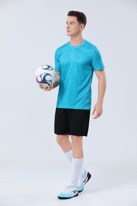 Crew-neck Short Sleeve Striped Soccer Jersey – MODEL 6