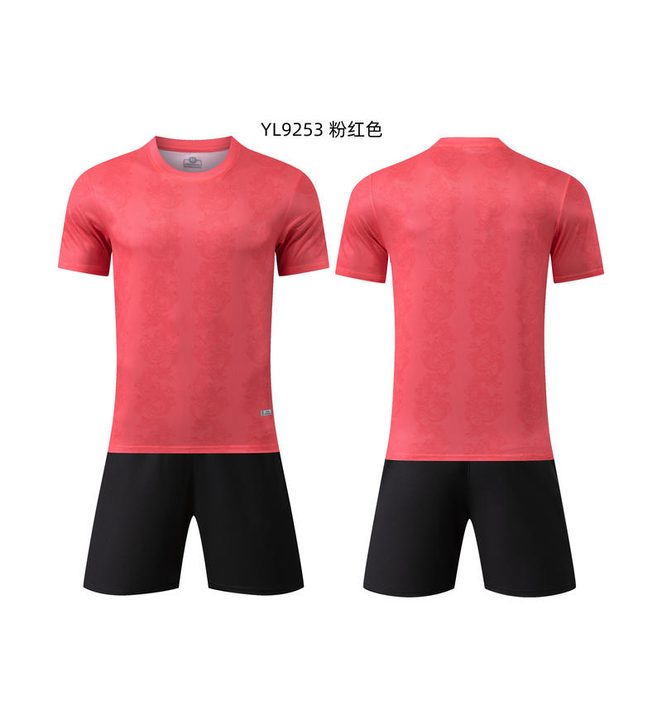 Crew-neck Short Sleeve Striped Soccer Jersey – COMBO 3