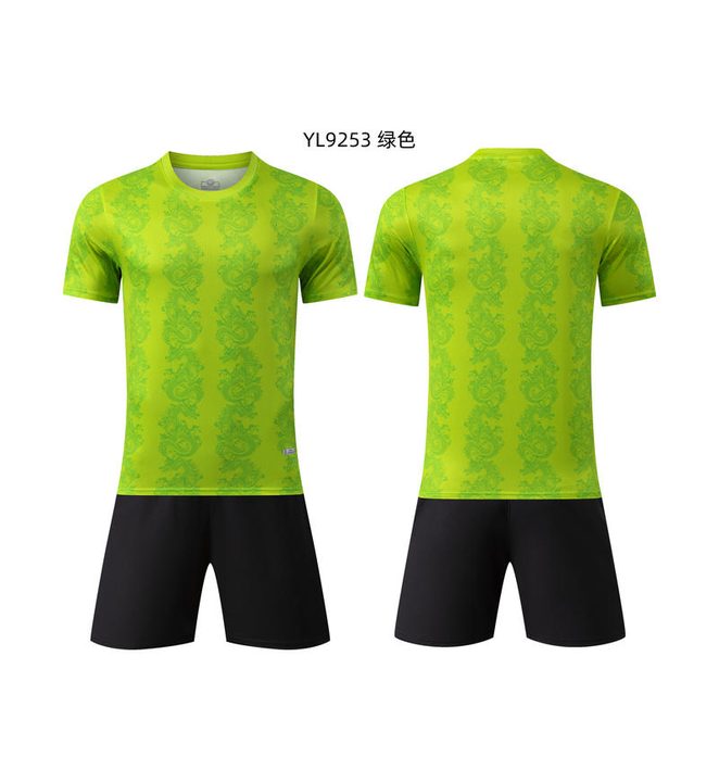 Crew-neck Short Sleeve Striped Soccer Jersey – COMBO 5