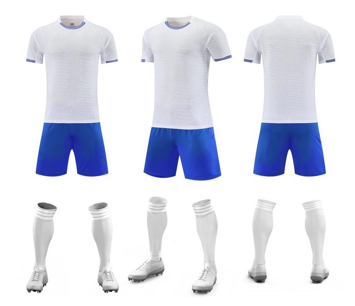 Crew-neck Short Sleeve Striped Soccer Jersey – COMBO 5