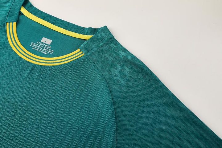 Crew-neck Short Sleeve Striped Soccer Jersey – DETAIL 2
