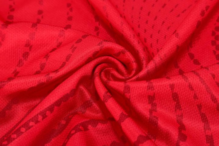Tricou de fotbal, cu mânecă scurtă, cu decolteu în V și cu panouri – DETAIL 2