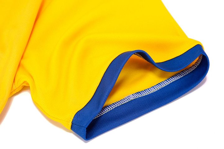 Crew-neck Short Sleeve Striped Soccer Jersey – DETAIL 2