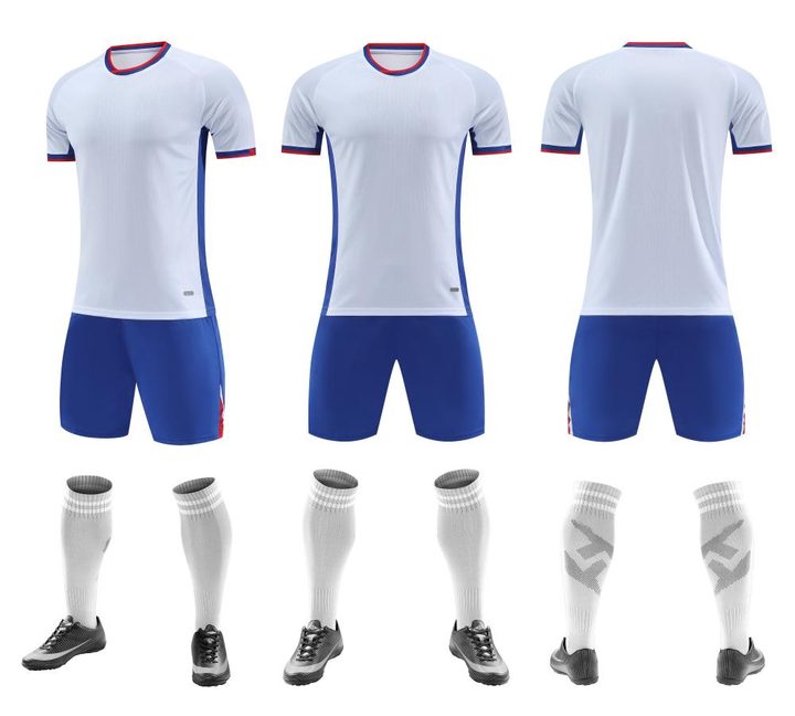 Maglia da calcio a maniche corte con girocollo con sfumatura – COMBO 1