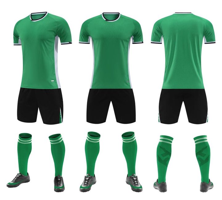 Maglia da calcio a maniche corte con girocollo con sfumatura – COMBO 5