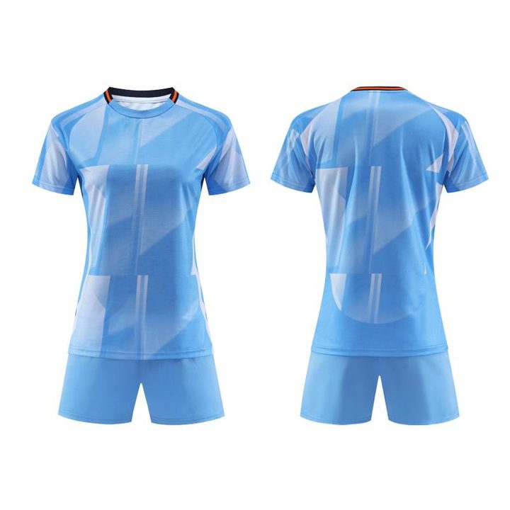 Crew-neck Short Sleeve Gradient Soccer Jersey – COMBO 5