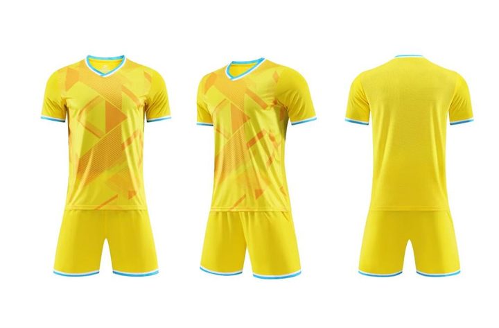 V-neck Short Sleeve Striped Soccer Jersey – COMBO 6