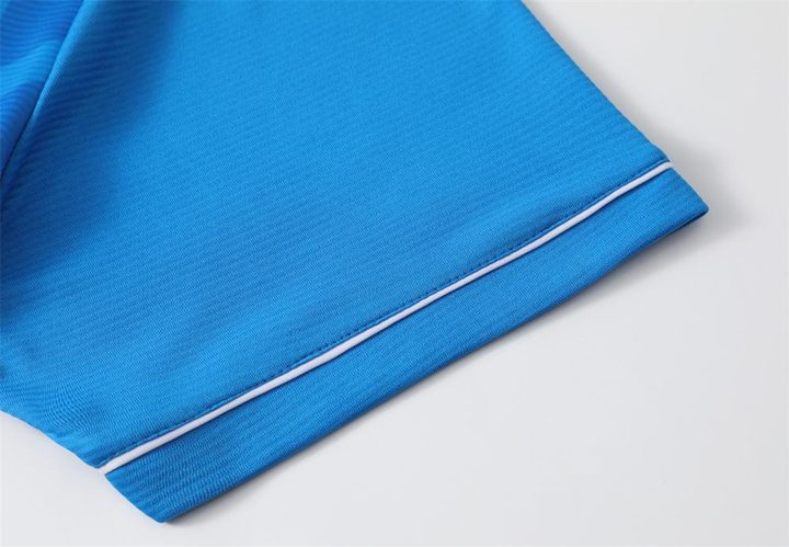Maglia da calcio a maniche corte con scollo a V con righe – DETAIL 3
