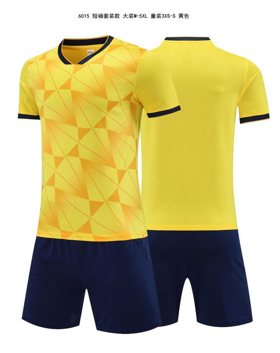 Classic Short Sleeve Gradient Soccer Jersey – COMBO 4