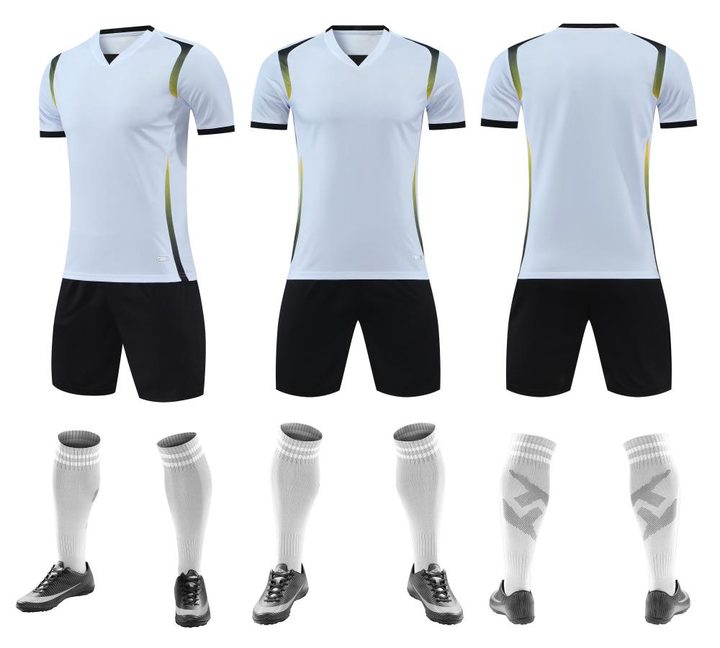 Crew-neck Short Sleeve Gradient Soccer Jersey – COMBO 1
