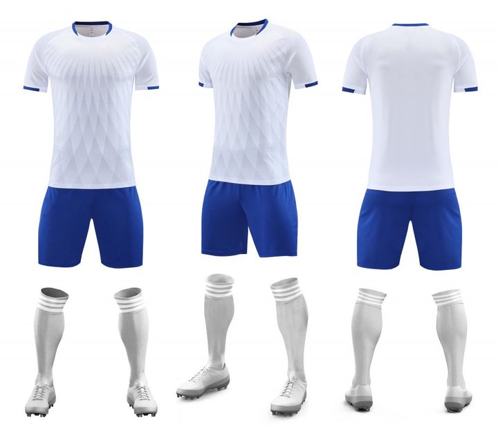 Crew-neck Short Sleeve Striped Soccer Jersey – COMBO 6