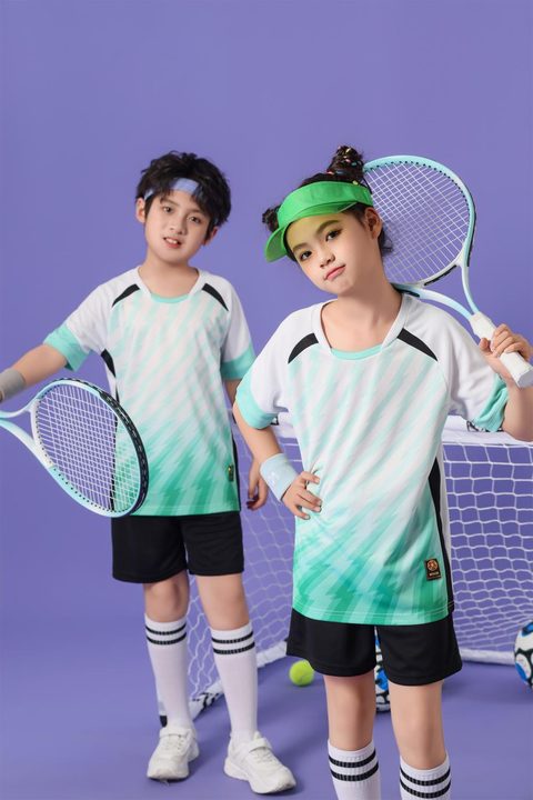 Crew-neck Short Sleeve Striped Soccer Jersey – MODEL 4