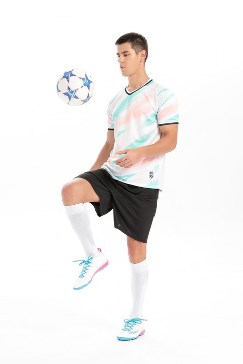 Camiseta de fútbol de manga corta con cuello en V – MODEL 1