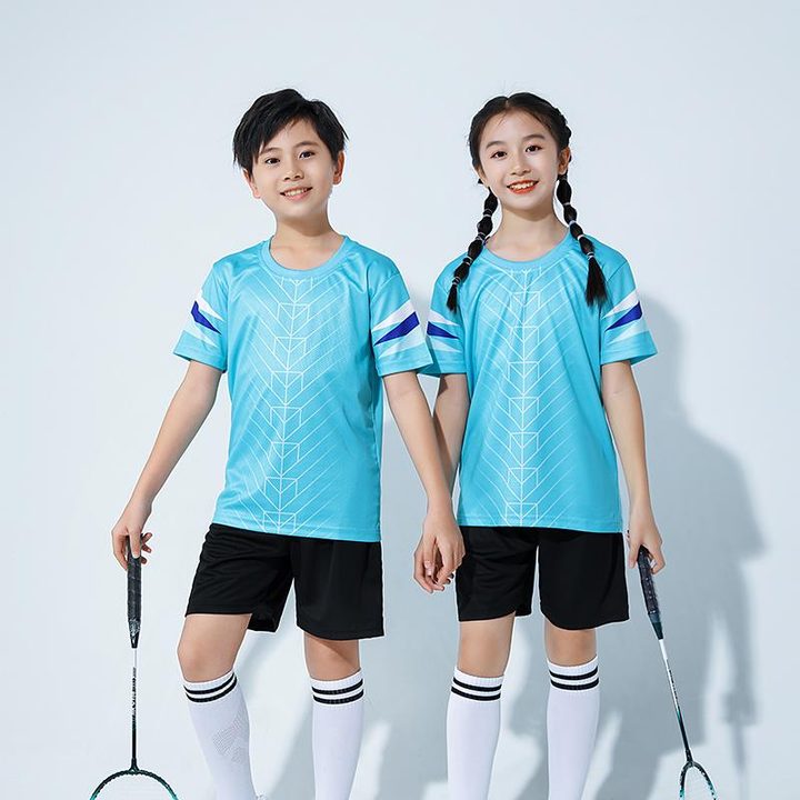 Maglia da calcio a maniche corte con girocollo con righe – MODEL 3