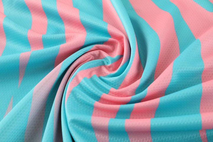 Maglia da calcio a maniche corte con girocollo con righe – DETAIL 1