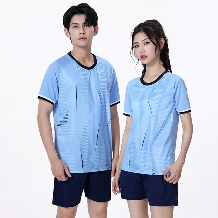 Crew-neck Short Sleeve Striped Soccer Jersey – MODEL 5