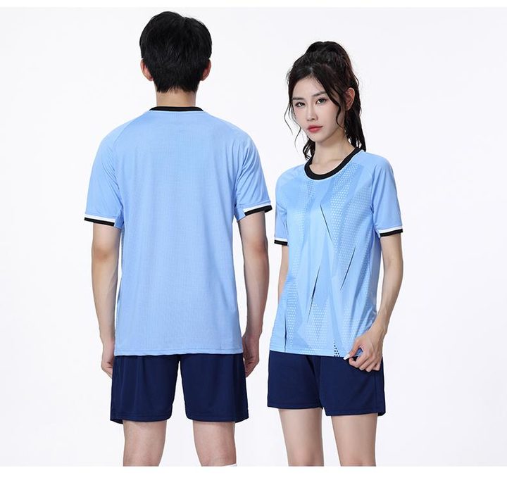 Crew-neck Short Sleeve Striped Soccer Jersey – MODEL 6