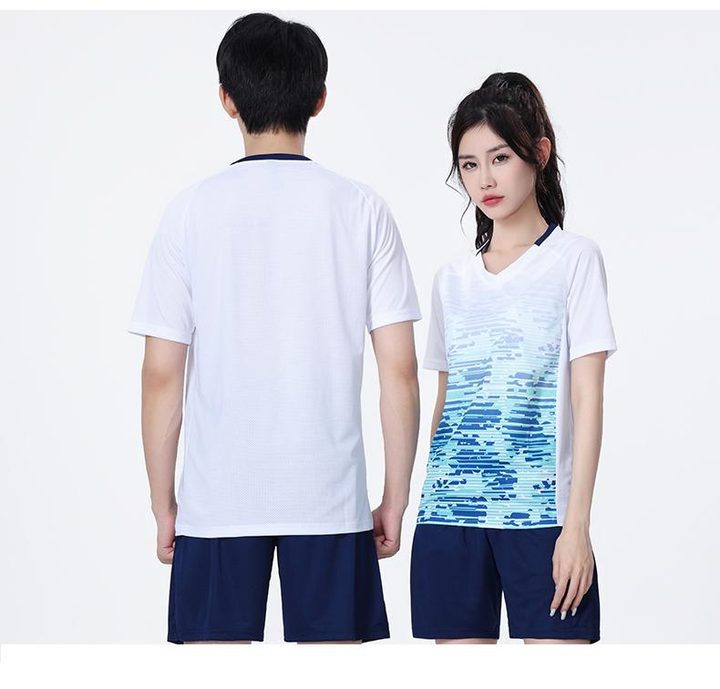 Crew-neck Short Sleeve Striped Soccer Jersey – MODEL 4