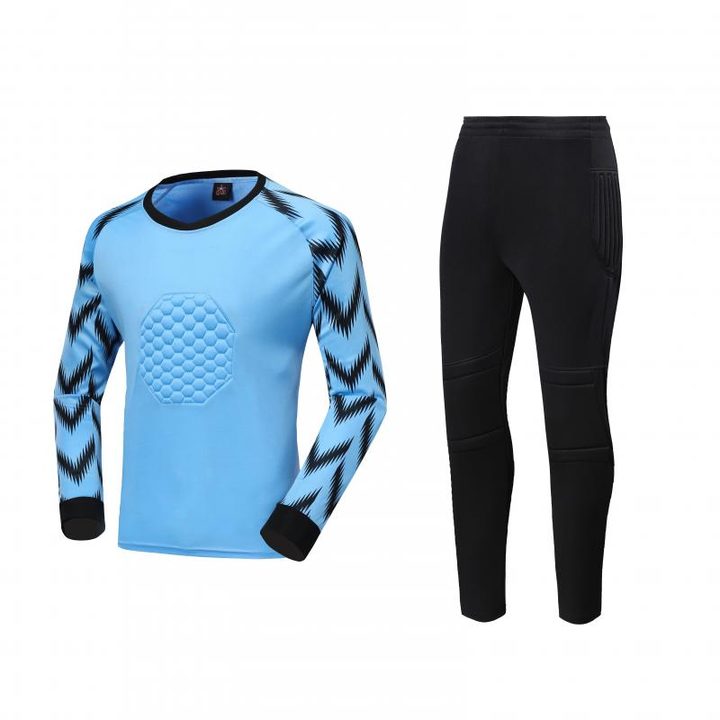 Tricou de fotbal, cu mânecă lungă, cu decolteu rotund și cu panouri – FRONT 5