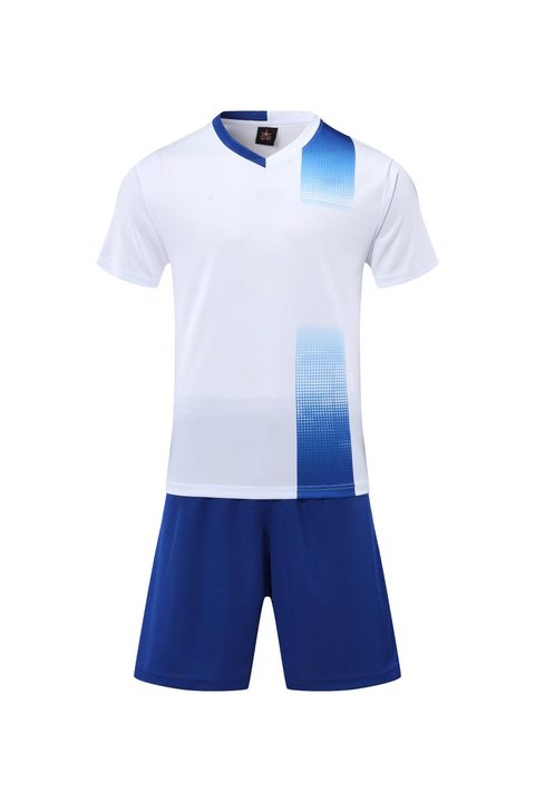 Classic Short Sleeve Gradient Soccer Jersey – FRONT 5