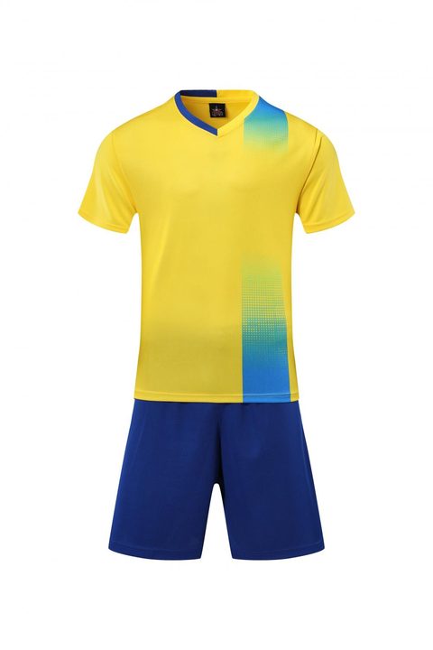 Classic Short Sleeve Gradient Soccer Jersey – FRONT 6