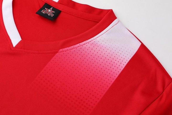Classic Short Sleeve Gradient Soccer Jersey – DETAIL 1