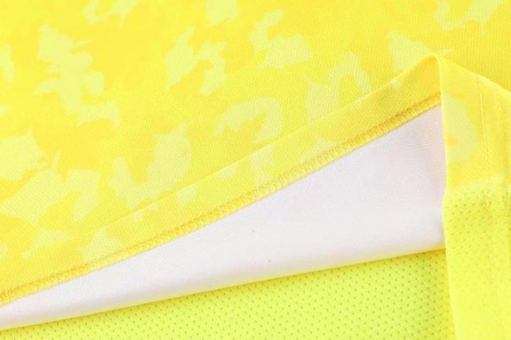 Maglia da calcio a maniche corte con scollo a V con righe – DETAIL 3