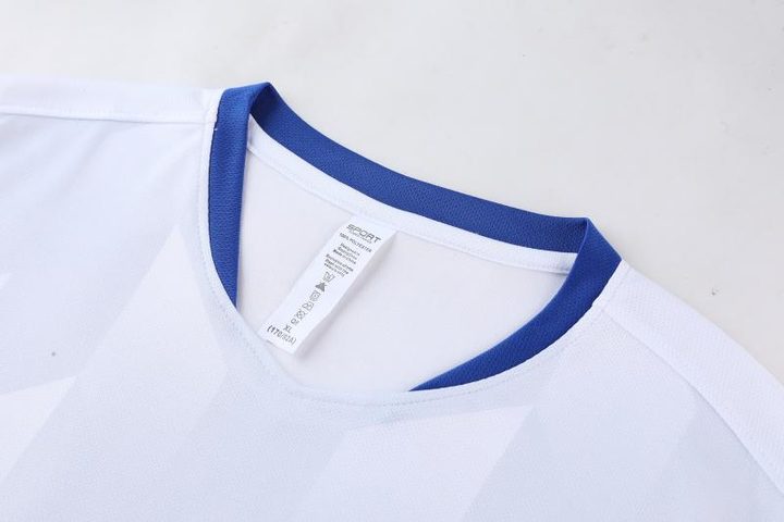 Maglia da calcio a maniche corte con stile classico con motivo geometrico – DETAIL 1