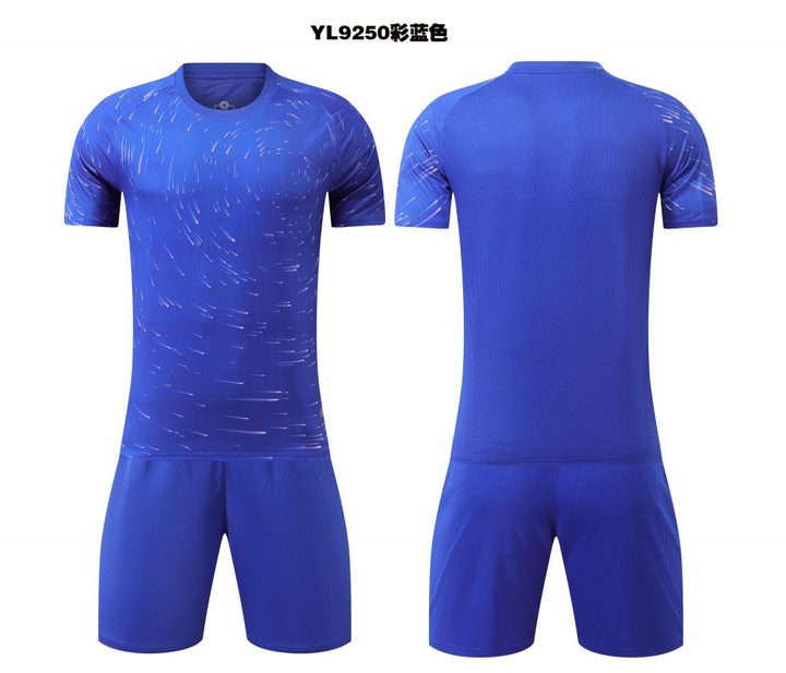 Crew-neck Short Sleeve Gradient Soccer Jersey – COMBO 1