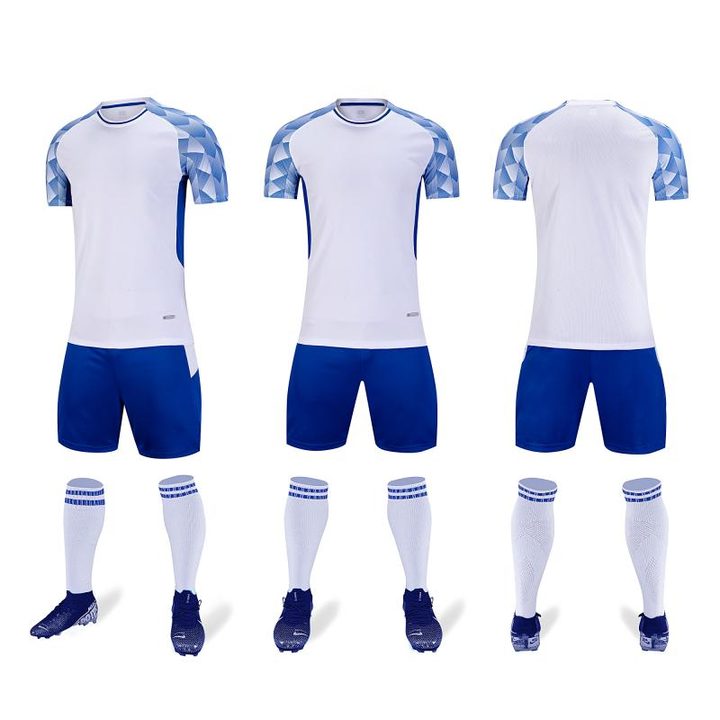 Crew-neck Short Sleeve Gradient Soccer Jersey – COMBO 1