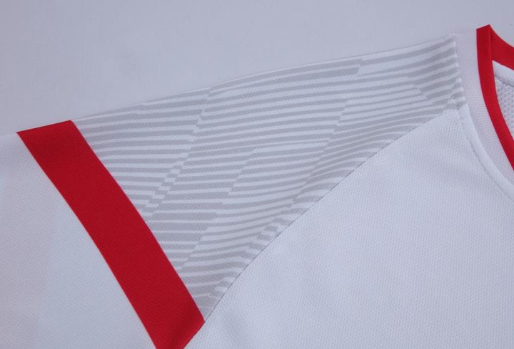 Maglia da calcio a maniche corte con girocollo con righe – DETAIL 2