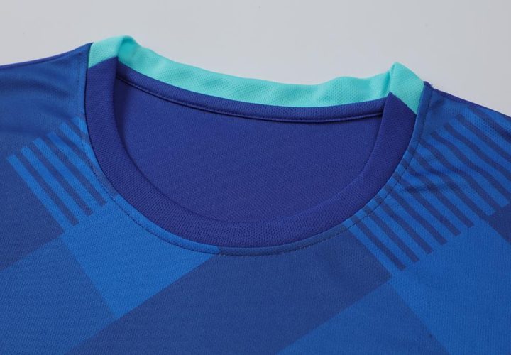 Maglia da calcio a maniche corte con girocollo con righe – DETAIL 2