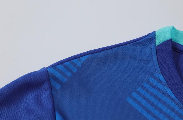 Maglia da calcio a maniche corte con girocollo con righe – DETAIL 3