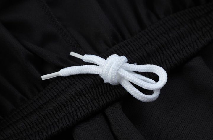 Maglia da calcio a maniche corte con scollo a V con righe – DETAIL 1
